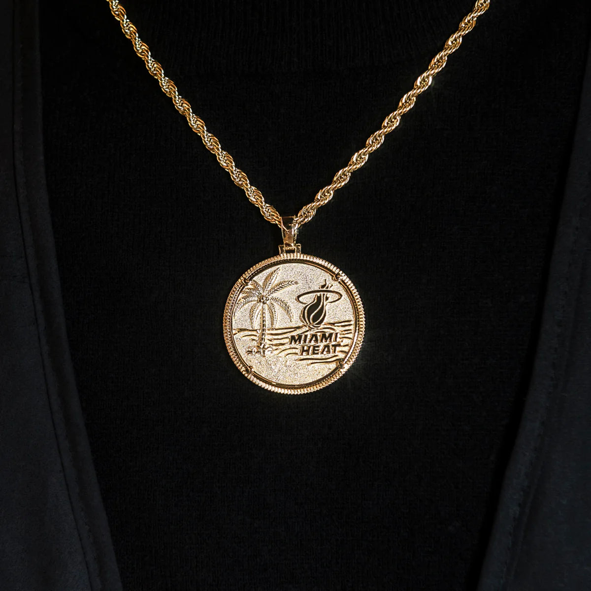Miami Heat Official NBA Coin Pendant