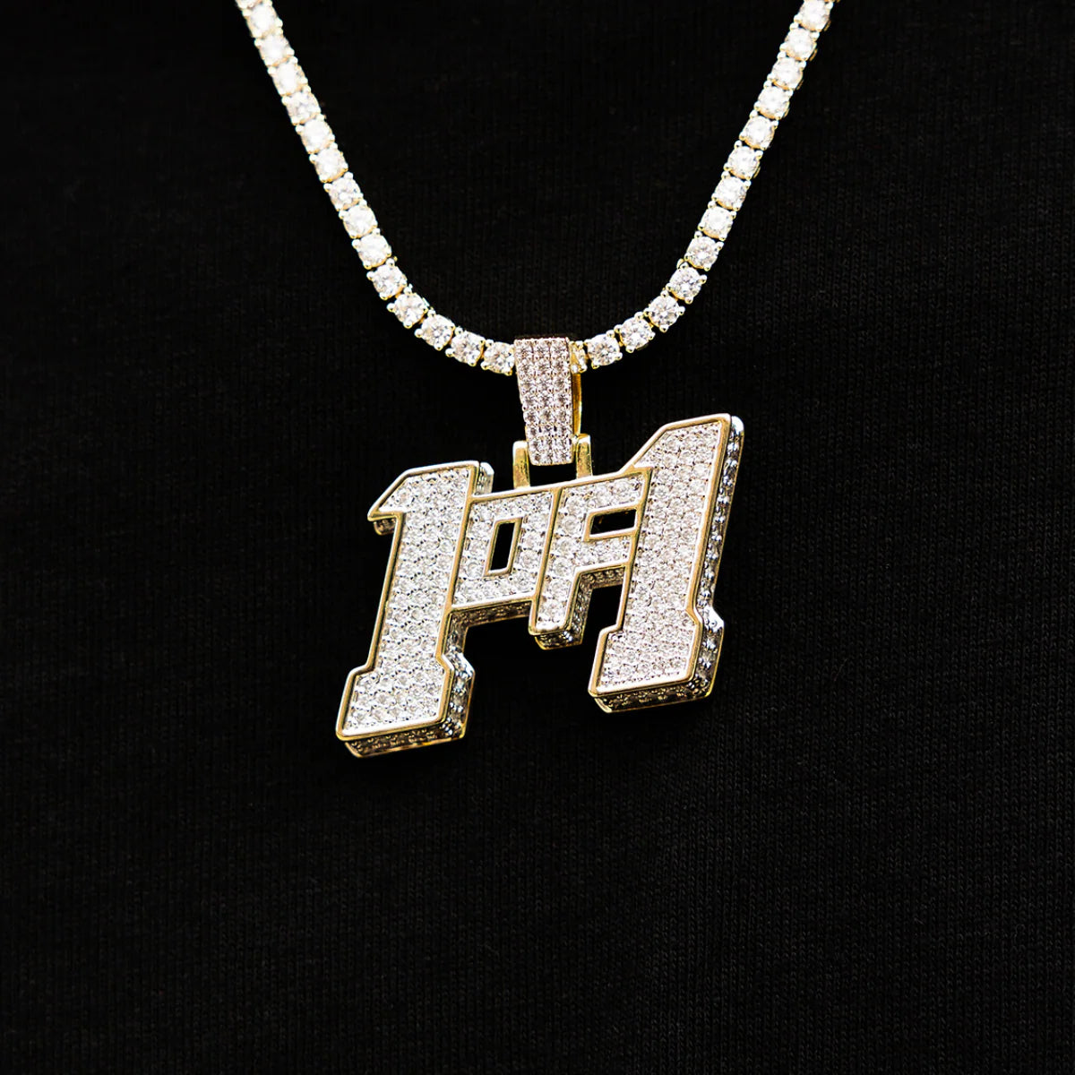 1of1 Pendant in Yellow Gold