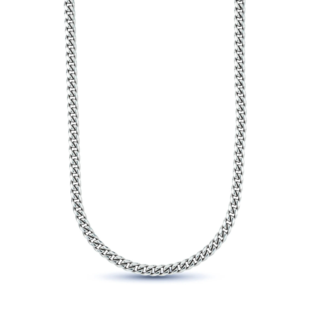 Miami Cuban Chain in Sterling Silver - 5mm
