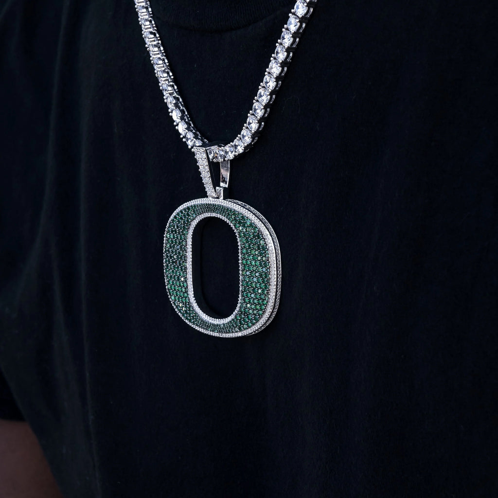 Large Oregon Ducks Official NCAA Logo Pendant