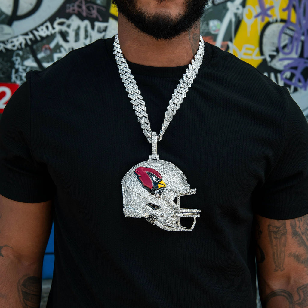 Giant Arizona Cardinals Official NFL Helmet Pendant