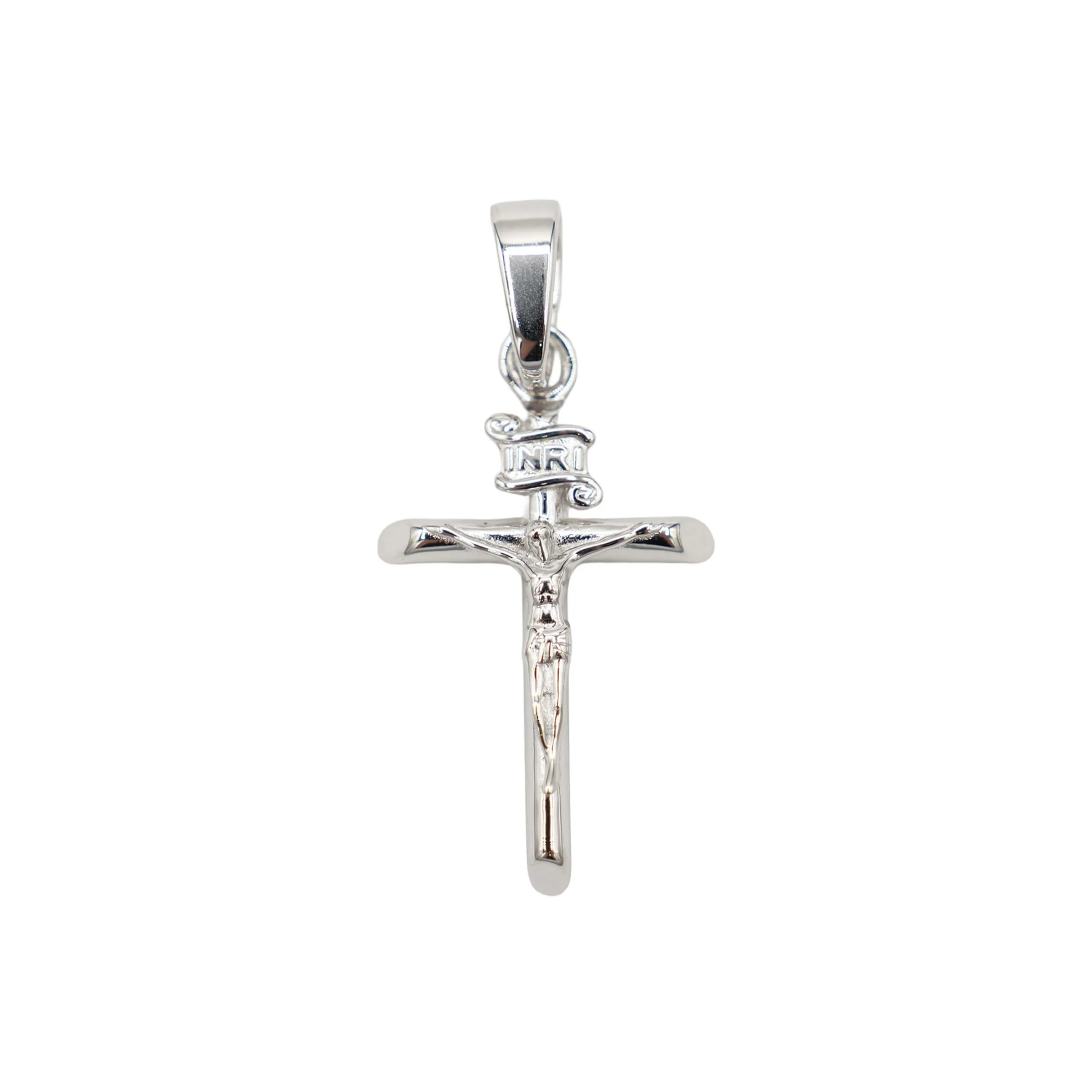 Crucifix Pendant in Sterling Silver