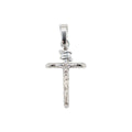 Crucifix Pendant in Sterling Silver