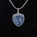 Sporting Kansas City Official MLS Logo Pendant in White Gold