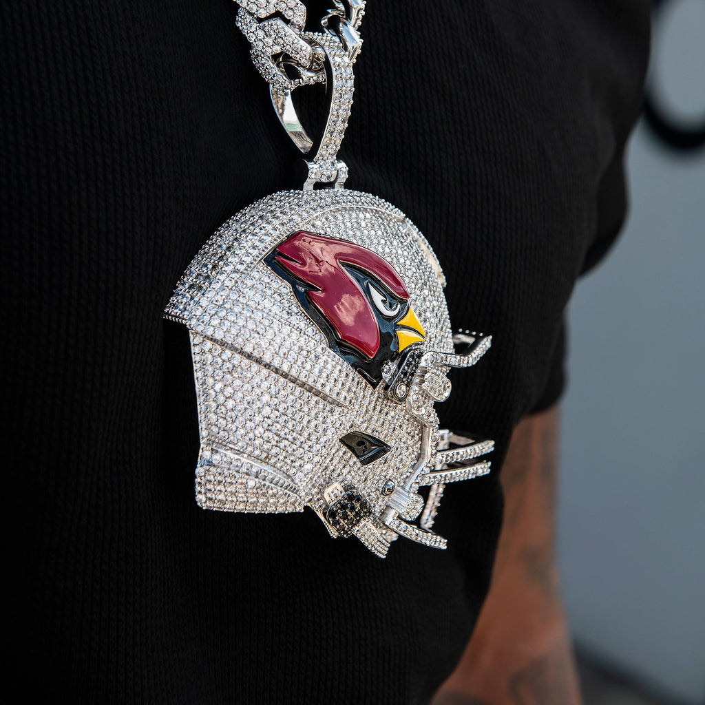 Giant Arizona Cardinals Official NFL Helmet Pendant