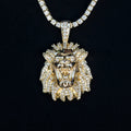 Iced Lion Pendant