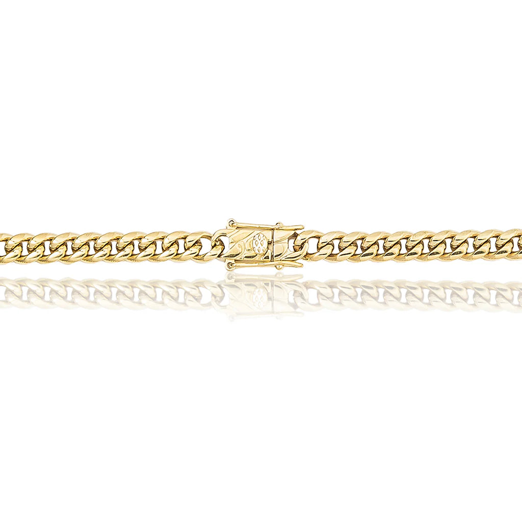 Miami Cuban Chain in Yellow Gold - 5mm
