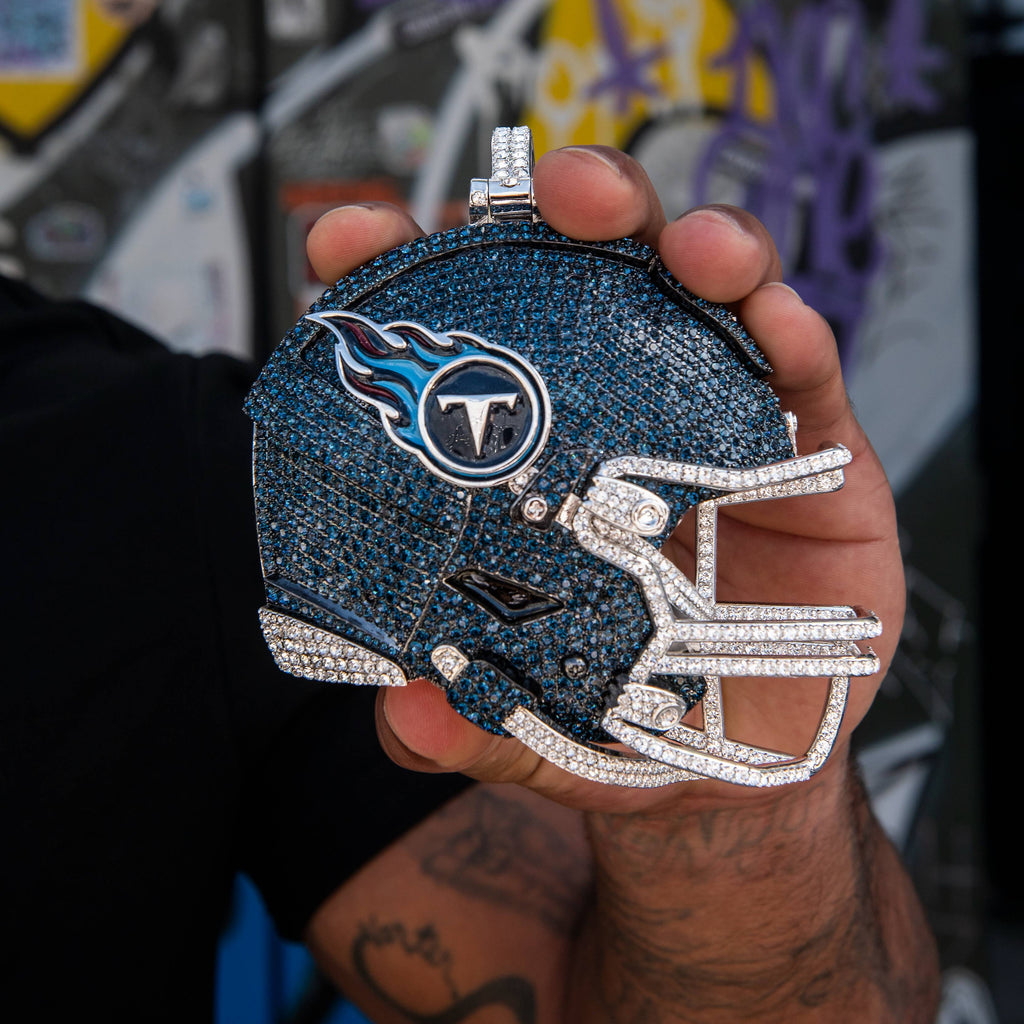 Giant Tennessee Titans Official NFL Helmet Pendant