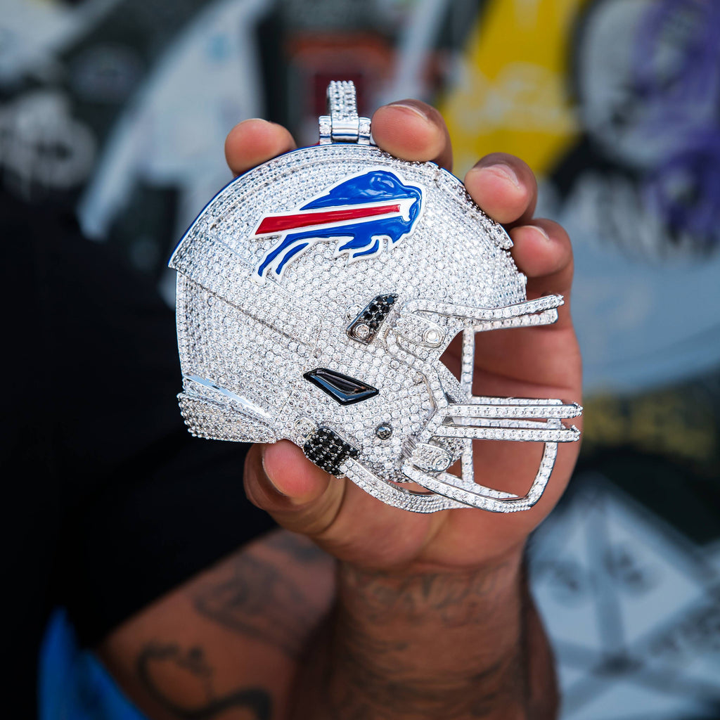 Giant Buffalo Bills Official NFL Helmet Pendant