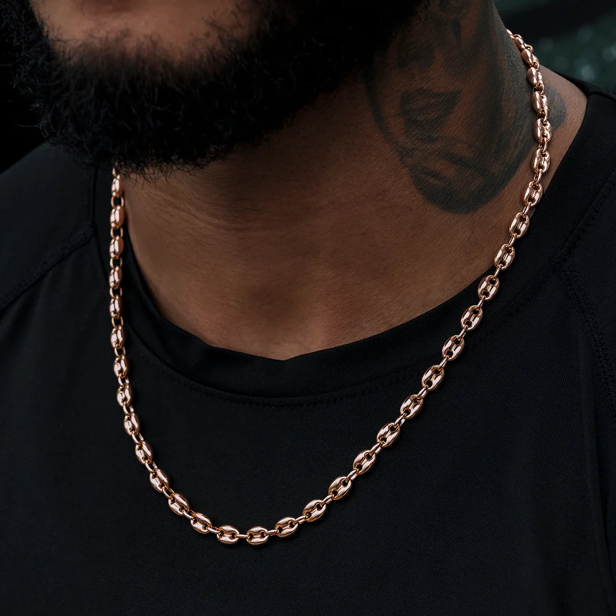 Valentina Chain in Rose Gold- 7mm