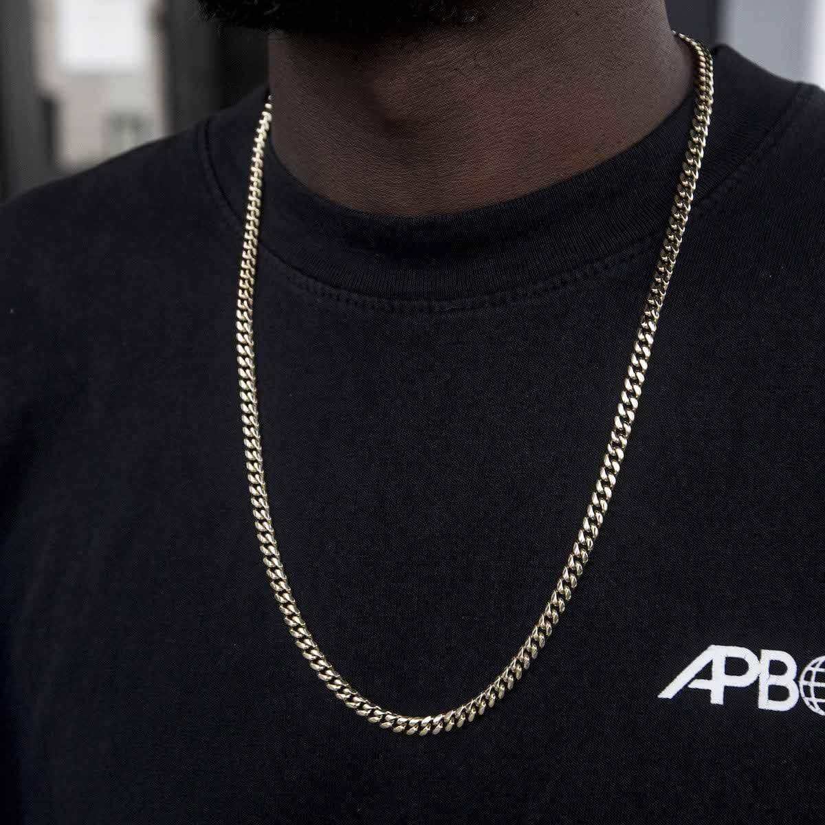 Solid Gold Miami Cuban Link Chain (5mm)