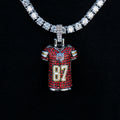 Kansas City Chiefs Travis Kelce Jersey Pendant