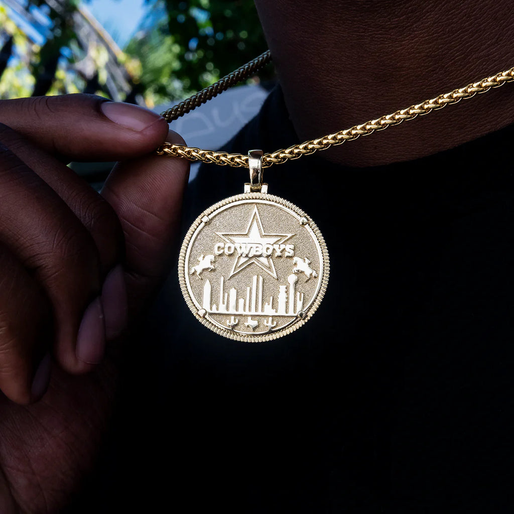 Dallas Cowboys Official NFL Coin Pendant