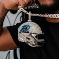 Giant Carolina Panthers Official NFL Helmet Pendant