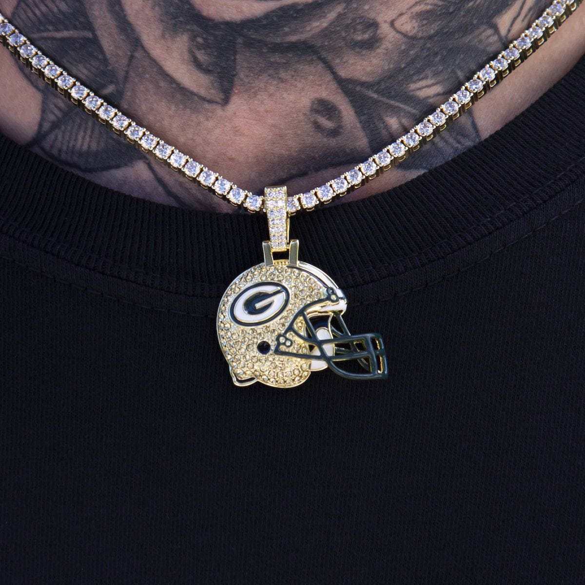 Green Bay Packers Official NFL Helmet Pendant