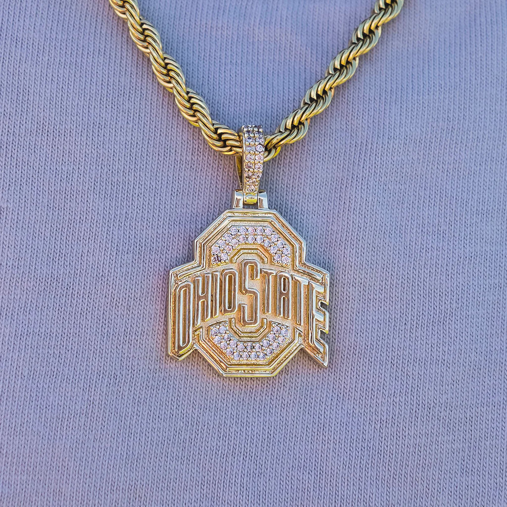 Ohio State Buckeyes Official NCAA Micro Logo Pendant