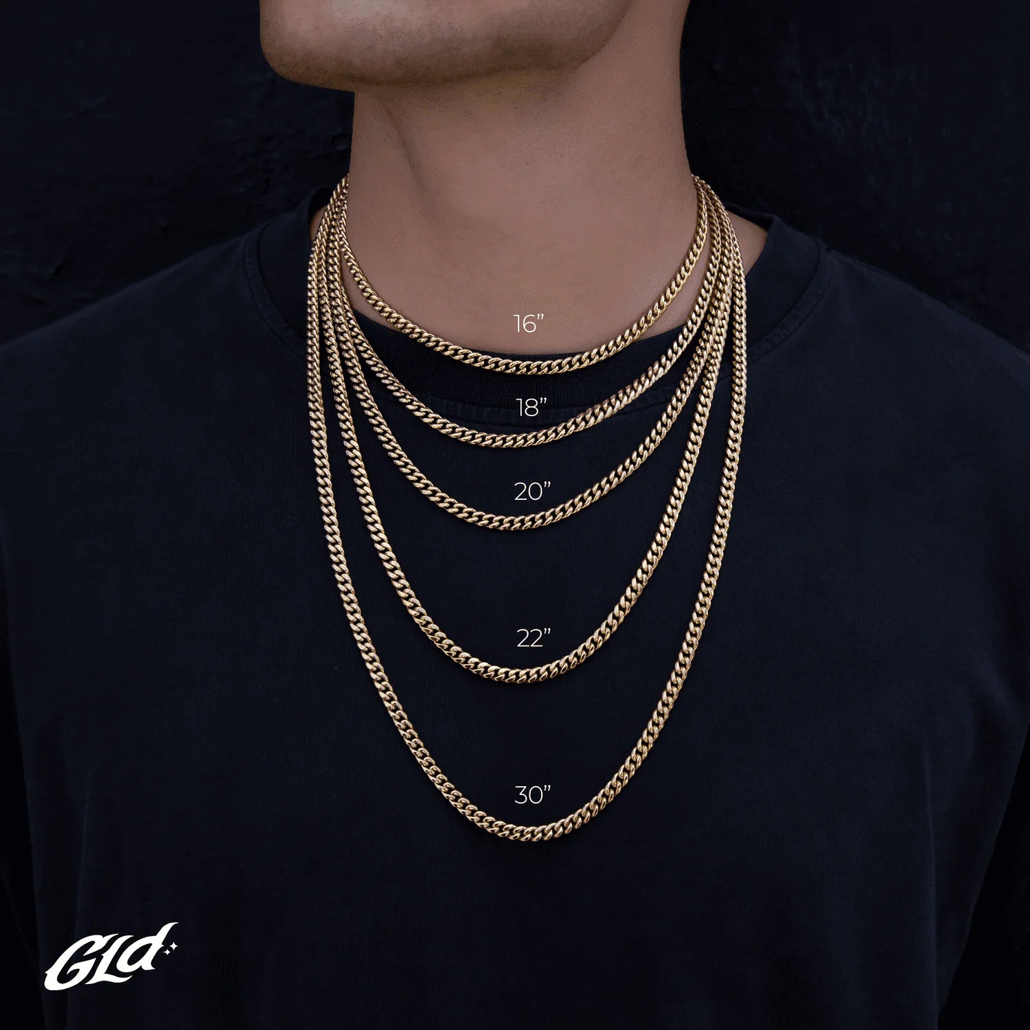 Solid Gold GLD Signature Miami Cuban (6mm)