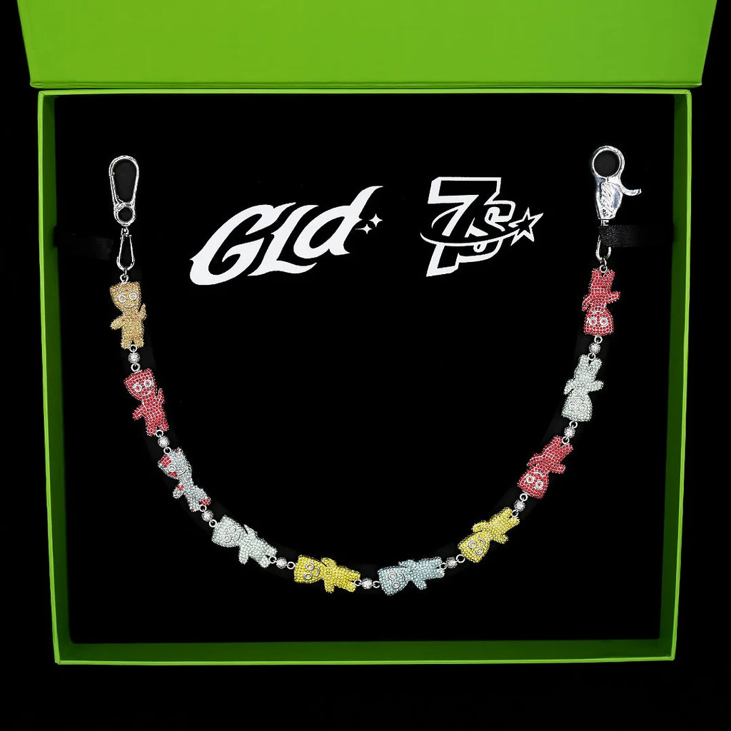 GLD X Triple Sevens Miami Sour Sevens Wallet Chain