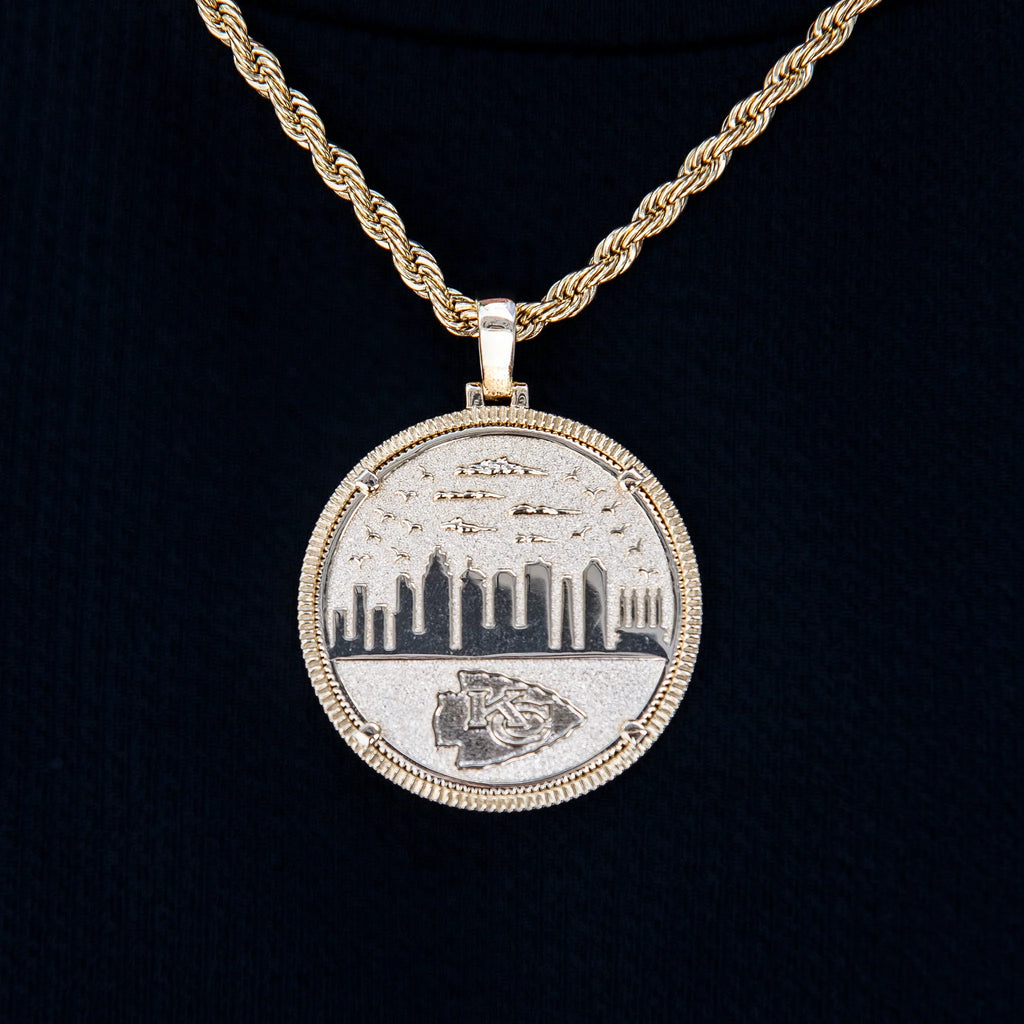Kansas City Chiefs Official NFL Coin Pendant