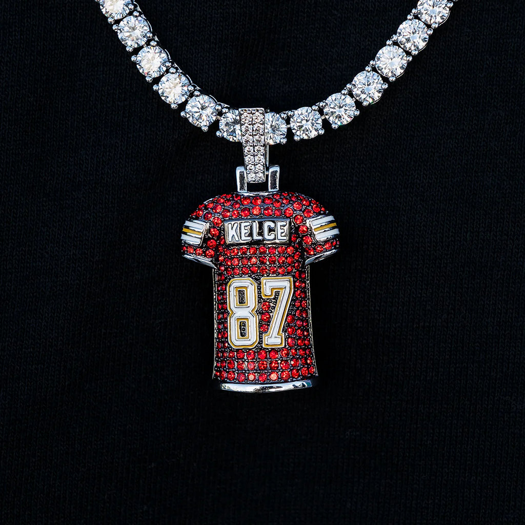 Kansas City Chiefs Travis Kelce Jersey Pendant