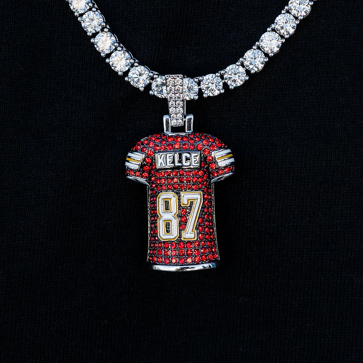 Kansas City Chiefs Travis Kelce Jersey Pendant