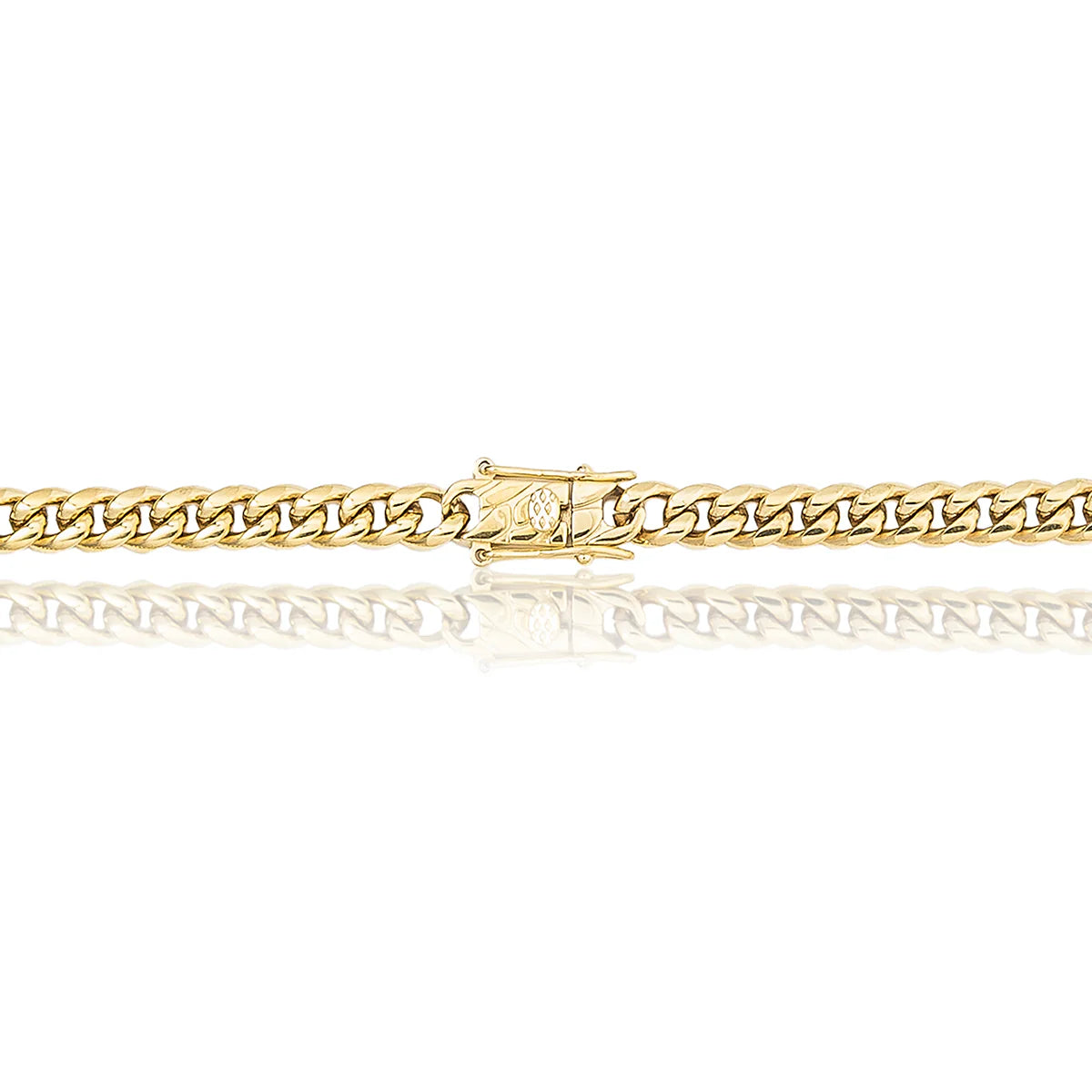 Miami Cuban Chain in Yellow Gold Vermeil - 5mm