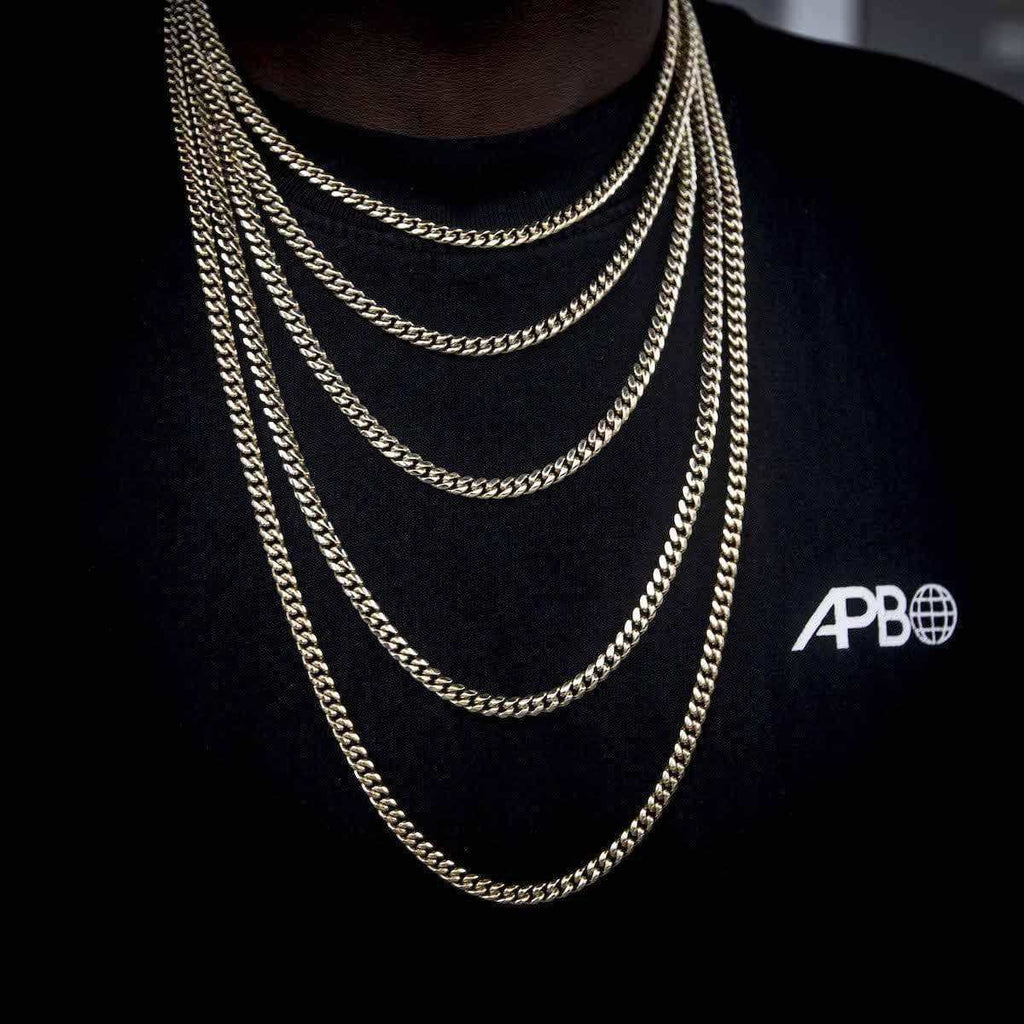 Solid Gold Miami Cuban Link Chain (5mm)