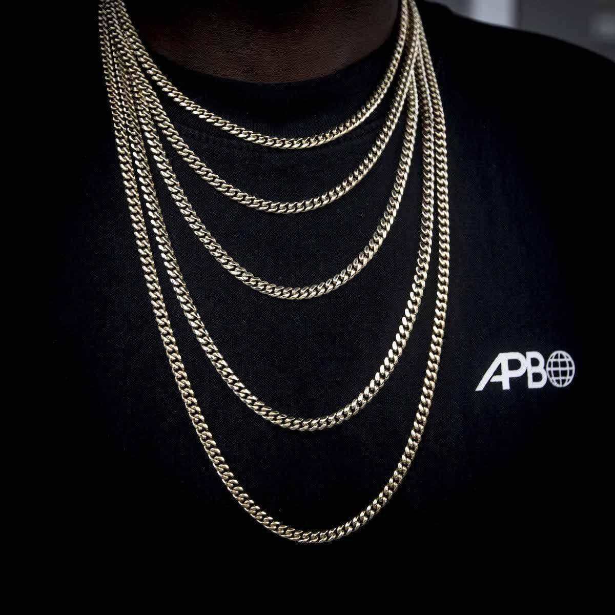 Solid Gold Miami Cuban Link Chain (5mm)