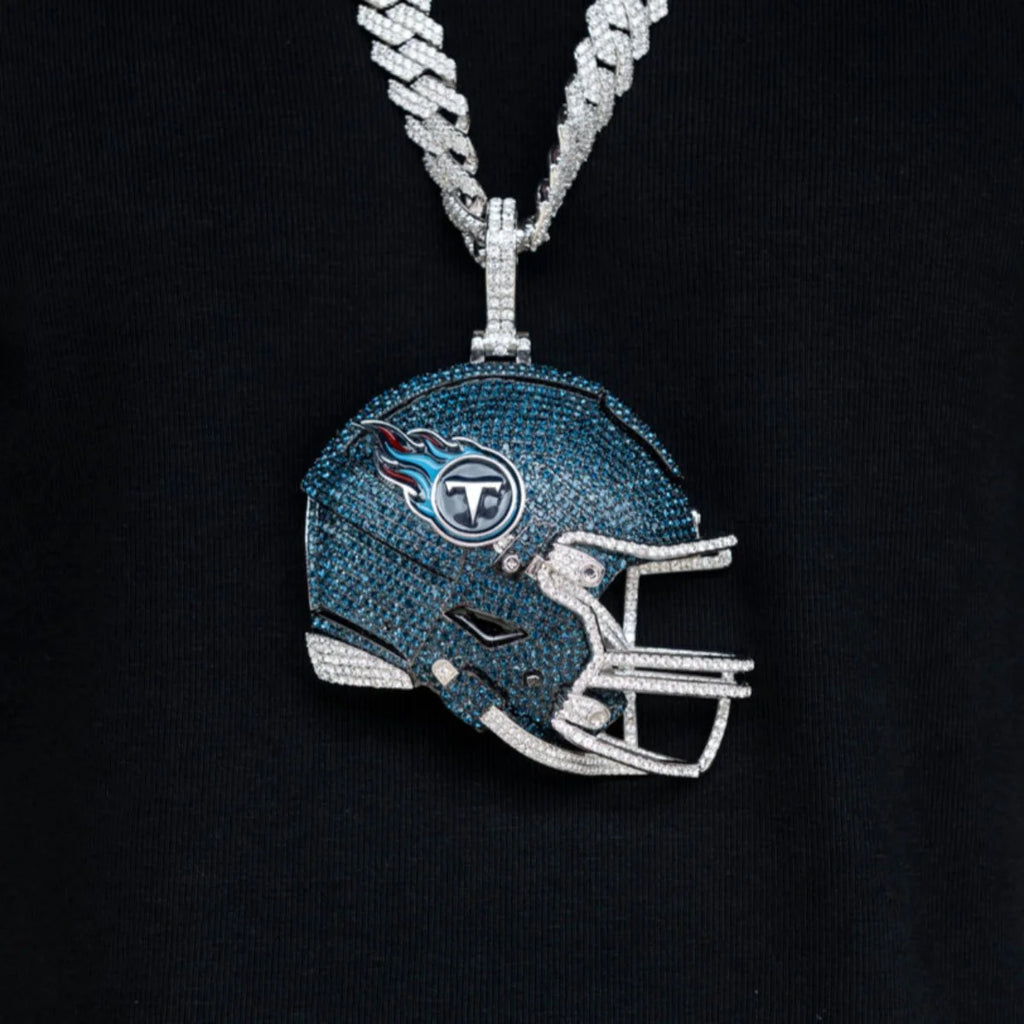 Giant Tennessee Titans Official NFL Helmet Pendant