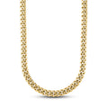 Miami Cuban Chain in Hollow Yellow Gold - 8mm