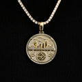 Pittsburgh Steelers Official NFL Coin Pendant in Yellow Gold