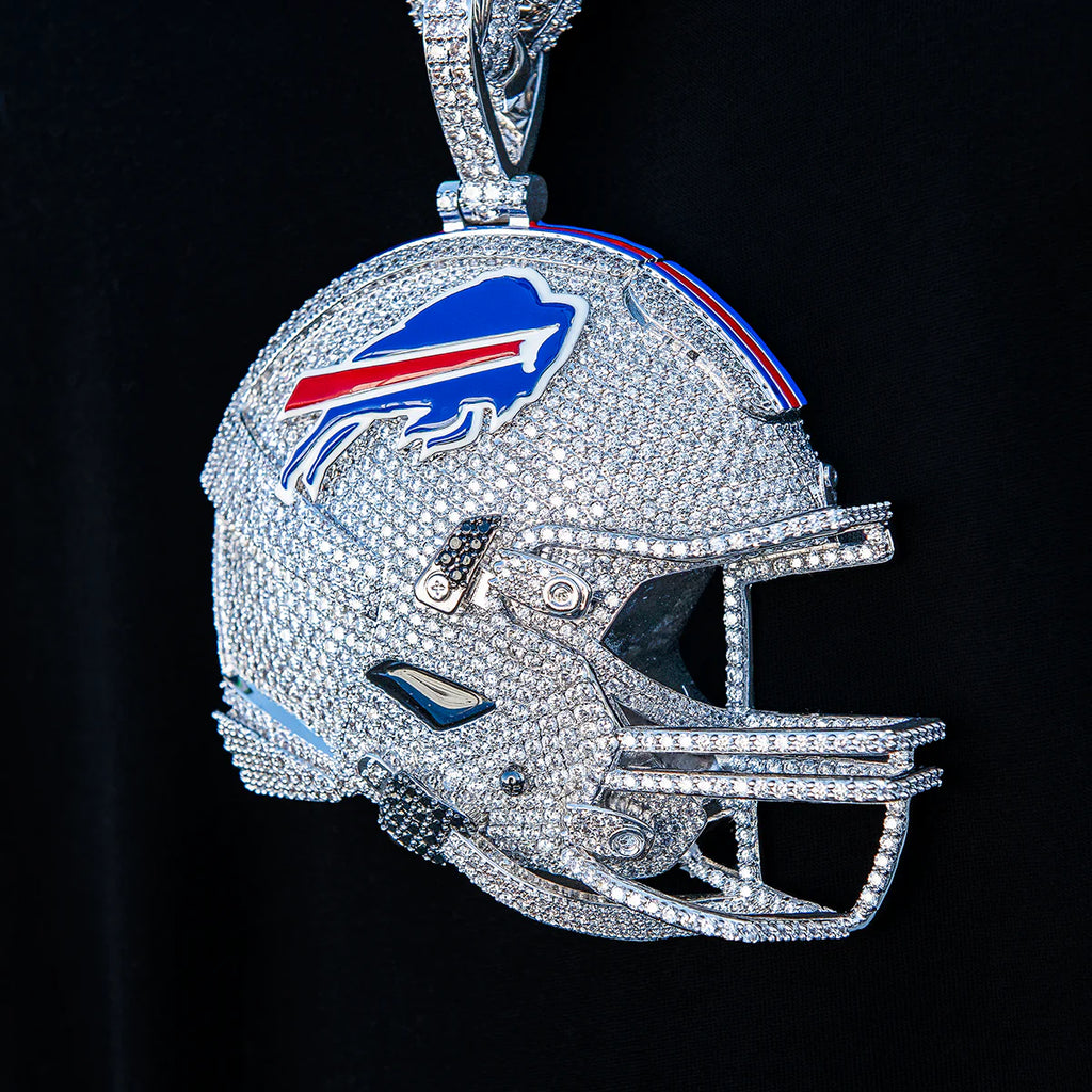 Giant Buffalo Bills Official NFL Helmet Pendant