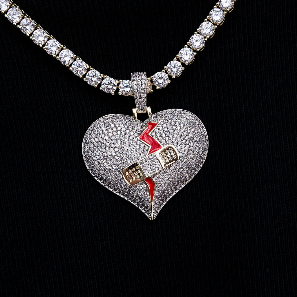 Scars Fade Broken Heart Pendant