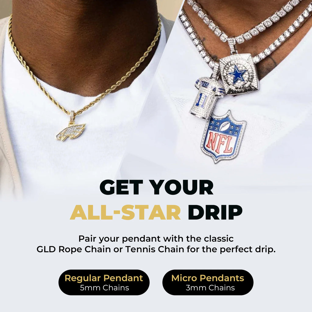 Miami Dolphins Official NFL Helmet Pendant