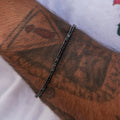 Diamond Tennis Bracelet in Black- 2mm