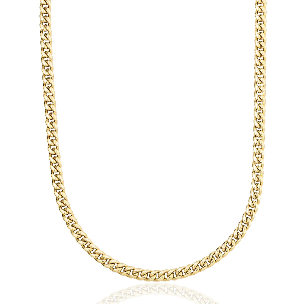Miami Cuban Chain in Yellow Gold - 5mm