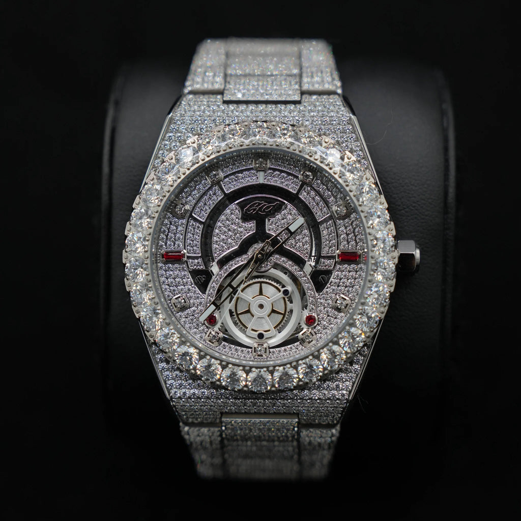 42MM Fully Iced Ruby Accent Alpha Era® 316