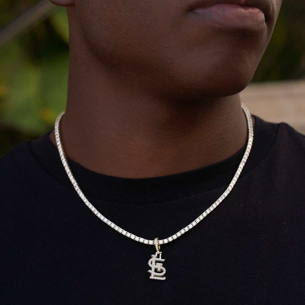 St. Louis Cardinals Official MLB Micro Logo Pendant