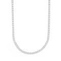 Moissanite Diamond Tennis Chain in Sterling Silver- 3mm