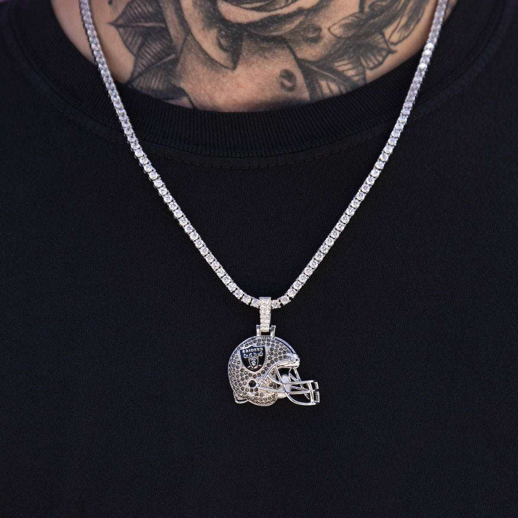Las Vegas Raiders Official NFL Helmet Pendant