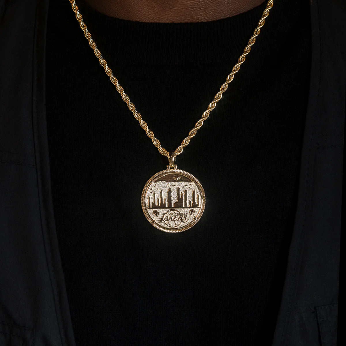 Los Angeles Lakers Official NBA Coin Pendant