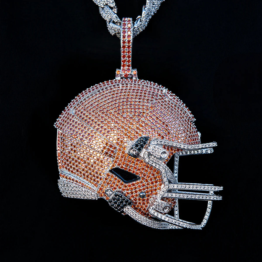 Giant Cleveland Browns Official NFL Helmet Pendant