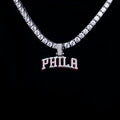 Philadelphia 76ers City Logo Pendant