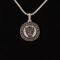 Philadelphia Union Official MLS Logo Pendant in Yellow Gold