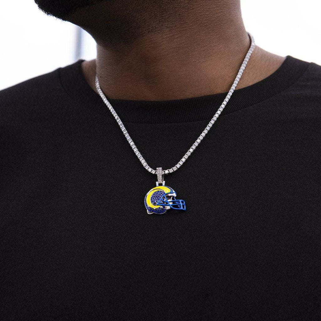 Los Angeles Rams Official NFL Helmet Pendant
