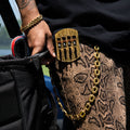 Golf Tee Belt Holder Accessory in Yellow Gold