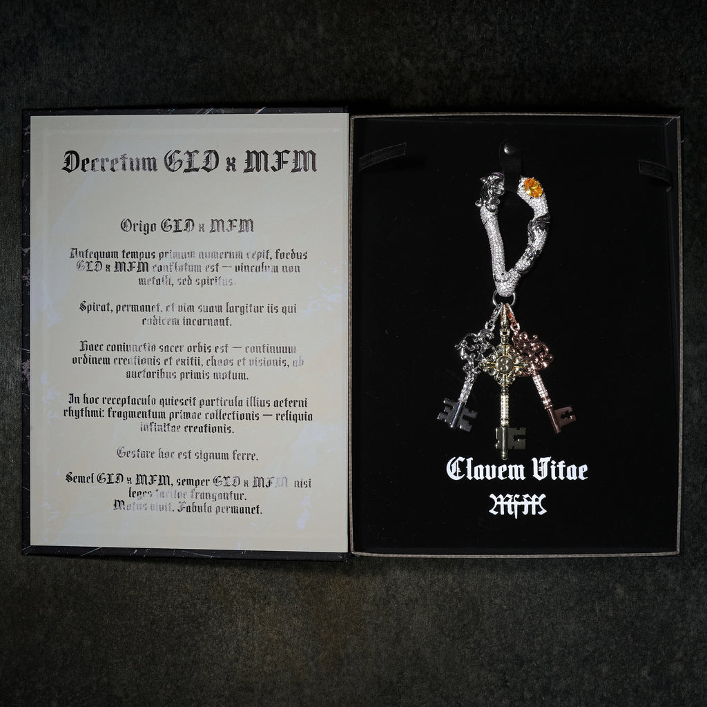 GLD X Bloody Osiris Moissanite Carabiner + Key Clip On Bundle