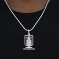Iced 2026 Stanley Cup Official NHL Champion Pendant in White Gold