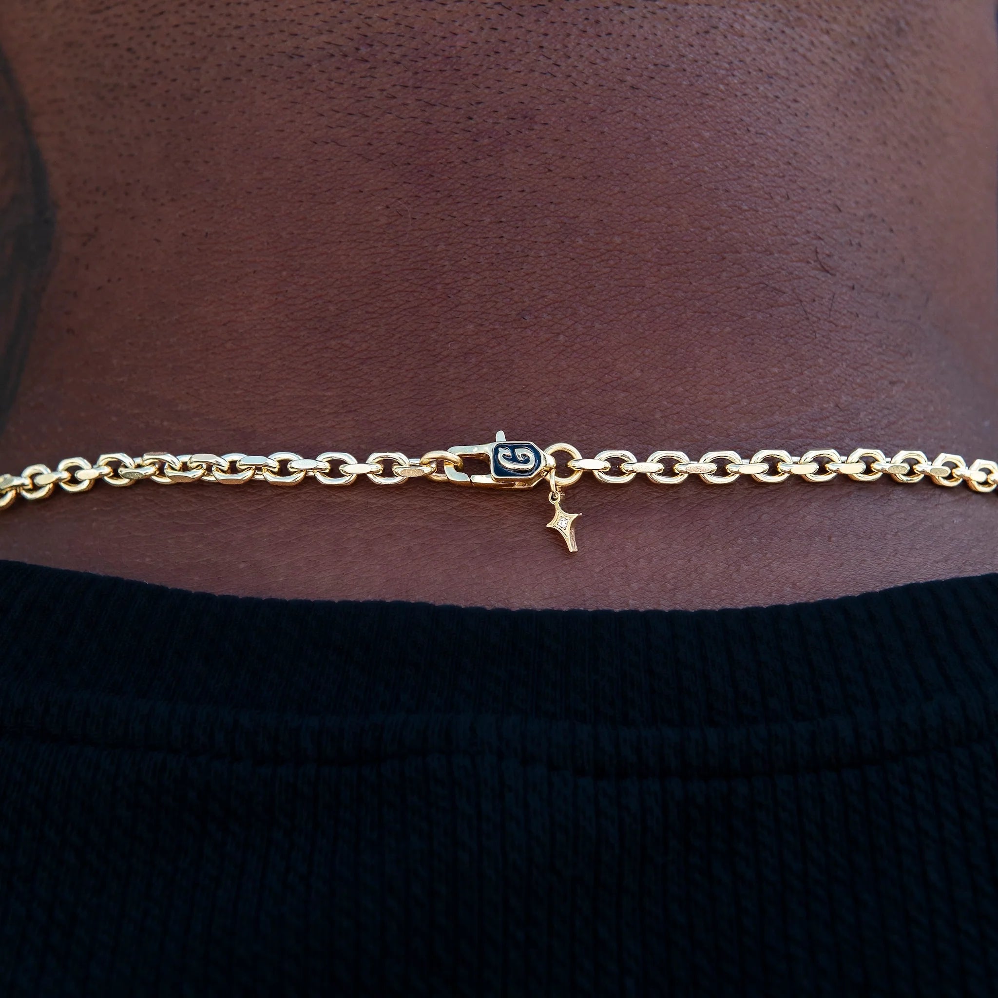 Open Box Chain + Bracelet in Yellow Gold - 3.6mm