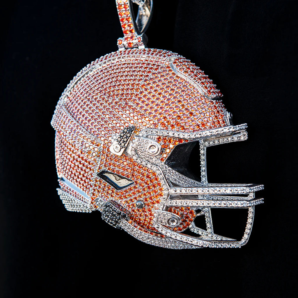 Giant Cleveland Browns Official NFL Helmet Pendant